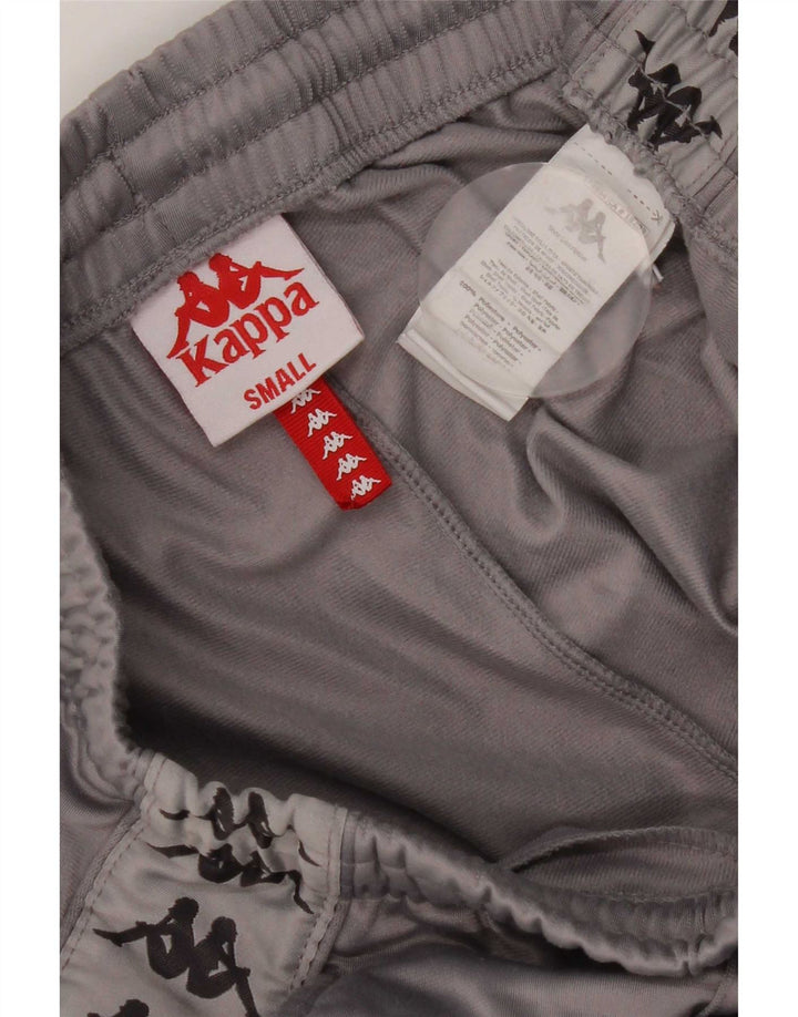 Kappa Hombre Pantalones De Chándal Gráfico Joggers Small Gris Poliéster