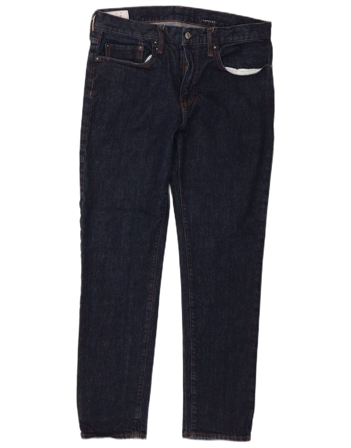 Vaqueros ajustados para hombre Gap W31 L30 Algodón azul marino