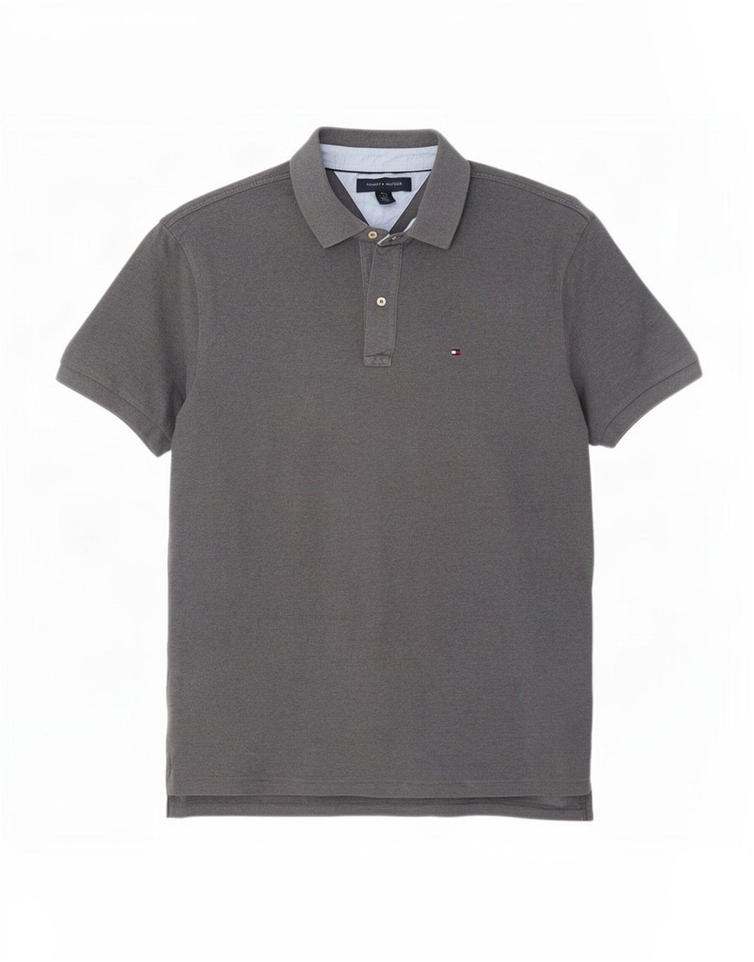 Tommy Hilfiger Polo Hombre XL Algodón Gris