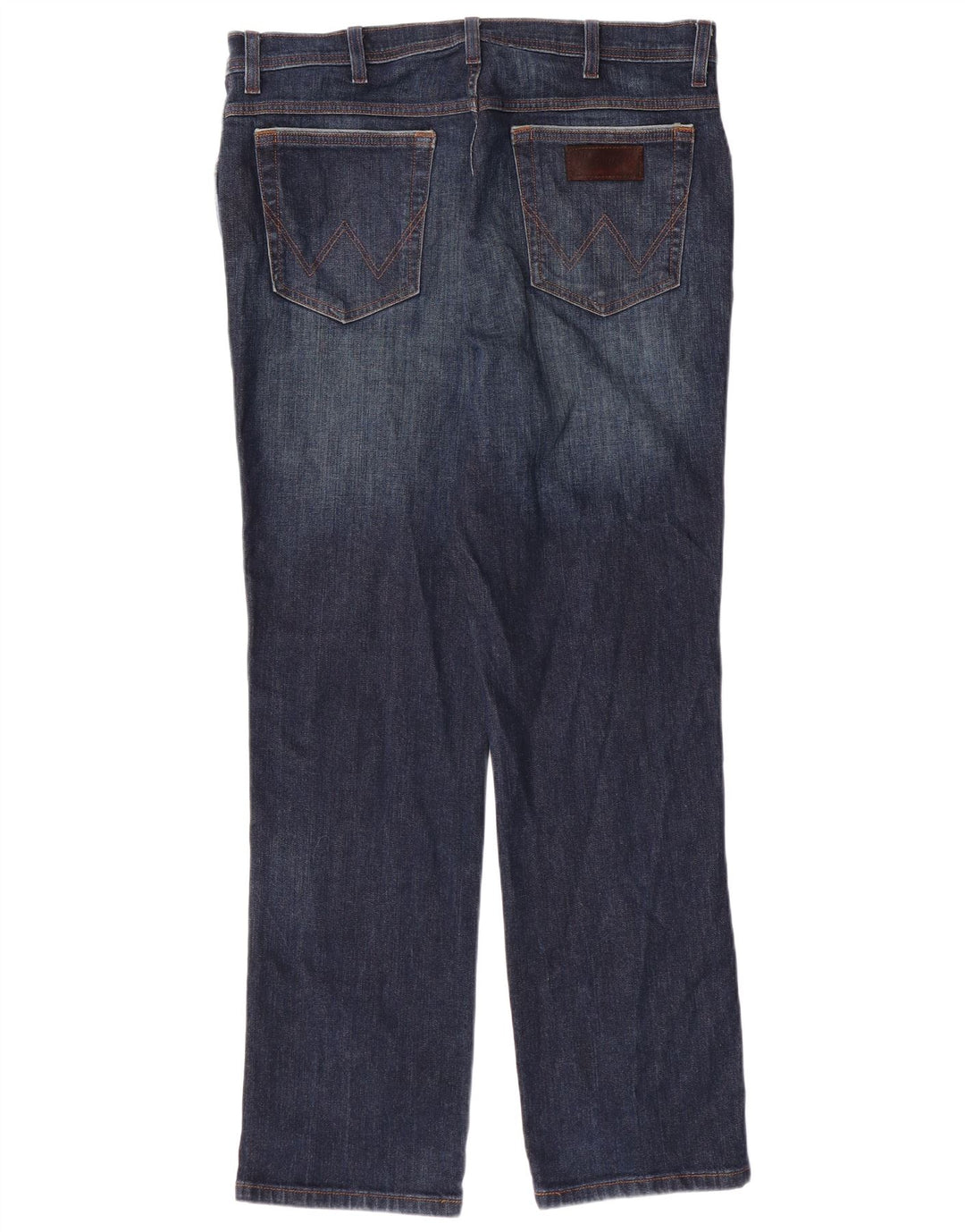 WRANGLER Vaqueros rectos elásticos Texas para hombre W38 L32 Algodón azul