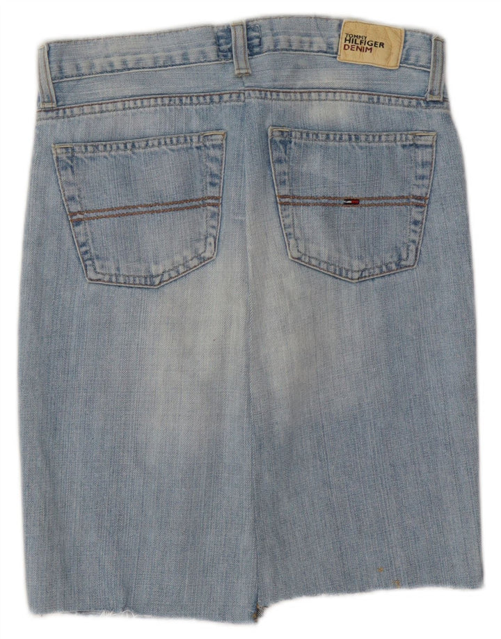 TOMMY HILFIGER Falda Vaquera Mujer W28 Azul Medio Algodón