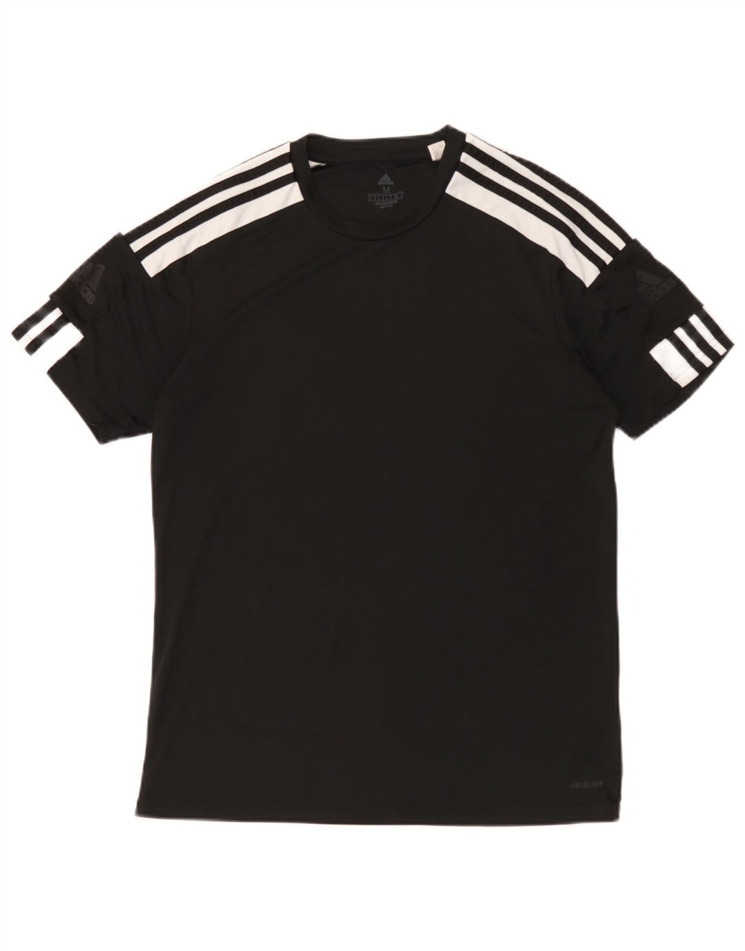 Adidas Hombre Aeroready Camiseta Top Medio Negro Colorblock Poliéster