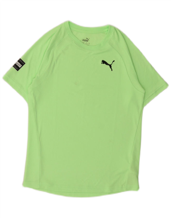 PUMA Conjunto de 2 piezas para niño 13-14 años Poliéster color block verde