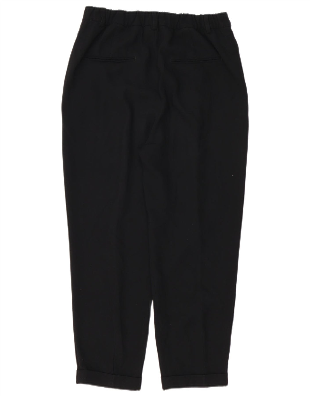Zara Mujer Pantalones Cortos Pequeños W26 L24 Negro