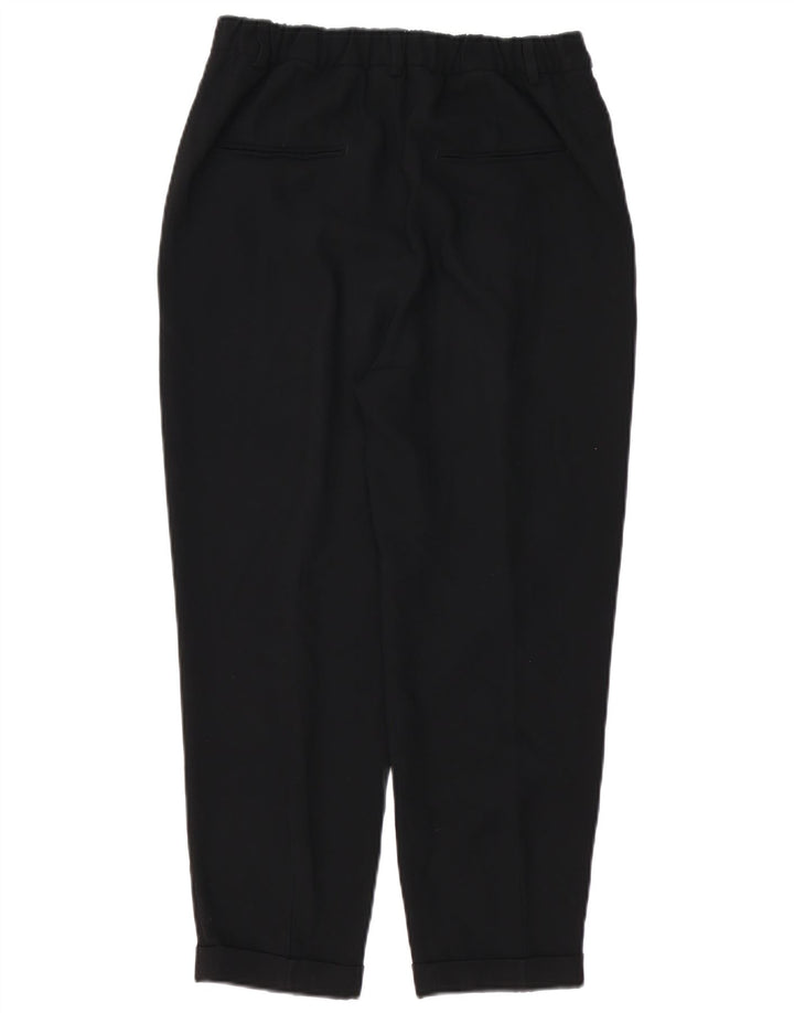 Zara Mujer Pantalones Cortos Pequeños W26 L24 Negro