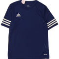 Adidas Boys Climalite Camiseta Top 11-12 años Grande Azul Marino Poliéster
