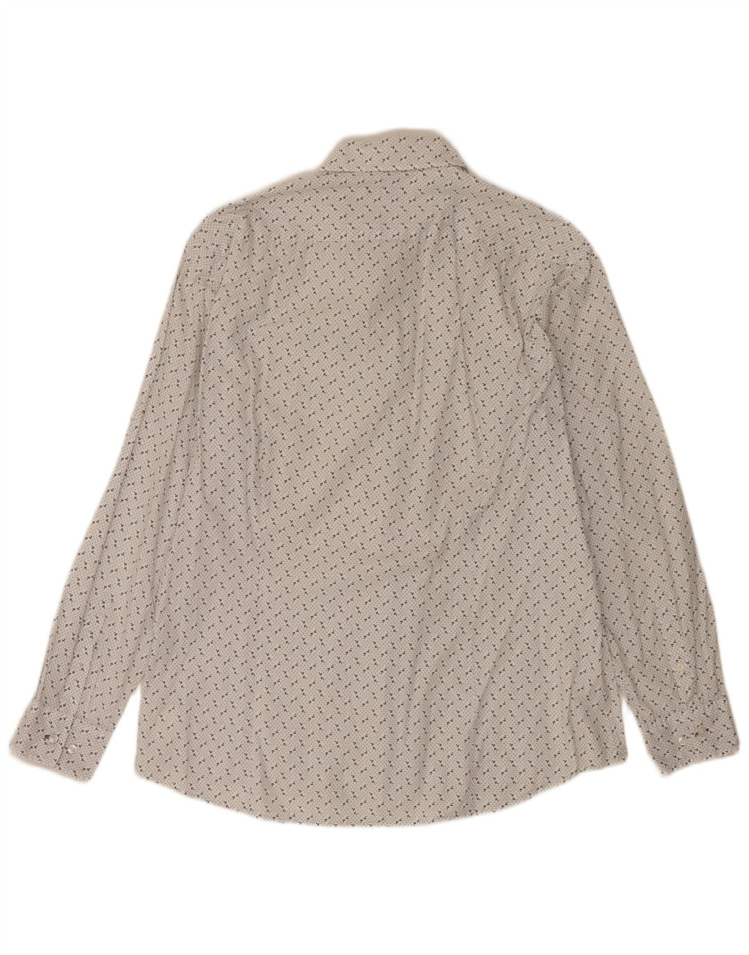 Michael Kors Camisa con estampado abstracto para hombre Algodón blanco grande