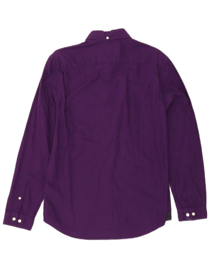 Camisa Jack Wills Hombre Slim Fit Algodón Morado Pequeño