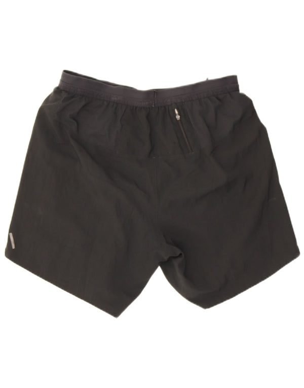 Nike - Pantalones cortos deportivos Dri Fit para mujer, talla M, poliéster negro