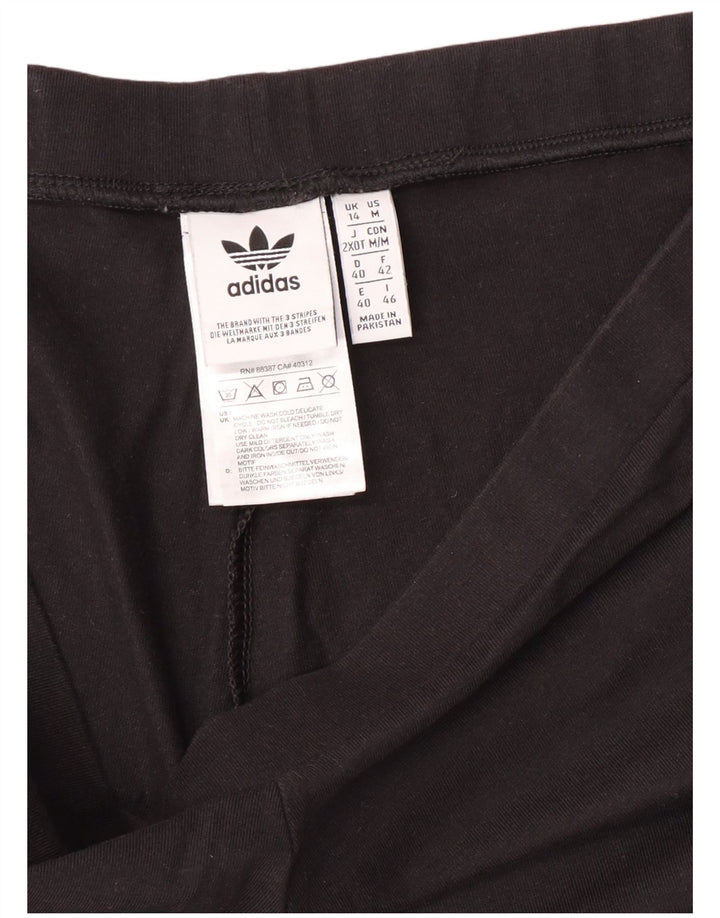 Adidas Leggings para mujer Reino Unido 44 Mediano Negro Algodón