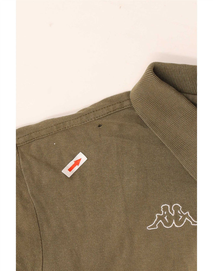 Kappa Polo Hombre Grande Caqui