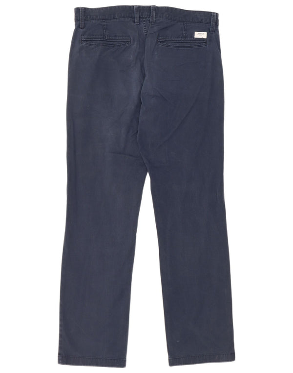 Timberland Pantalón chino recto para hombre W31 L30 Azul marino
