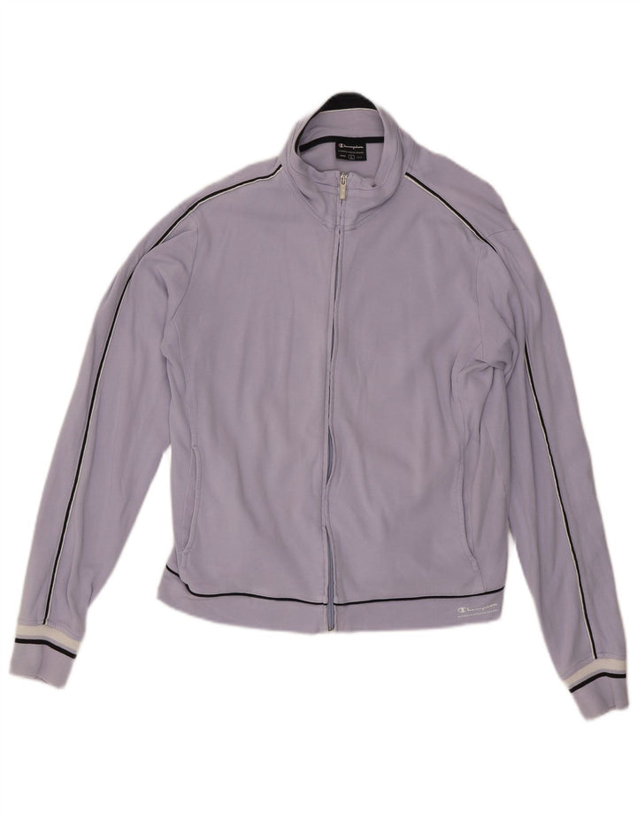 Champion - Chaqueta de chándal para mujer, talla 40, color morado
