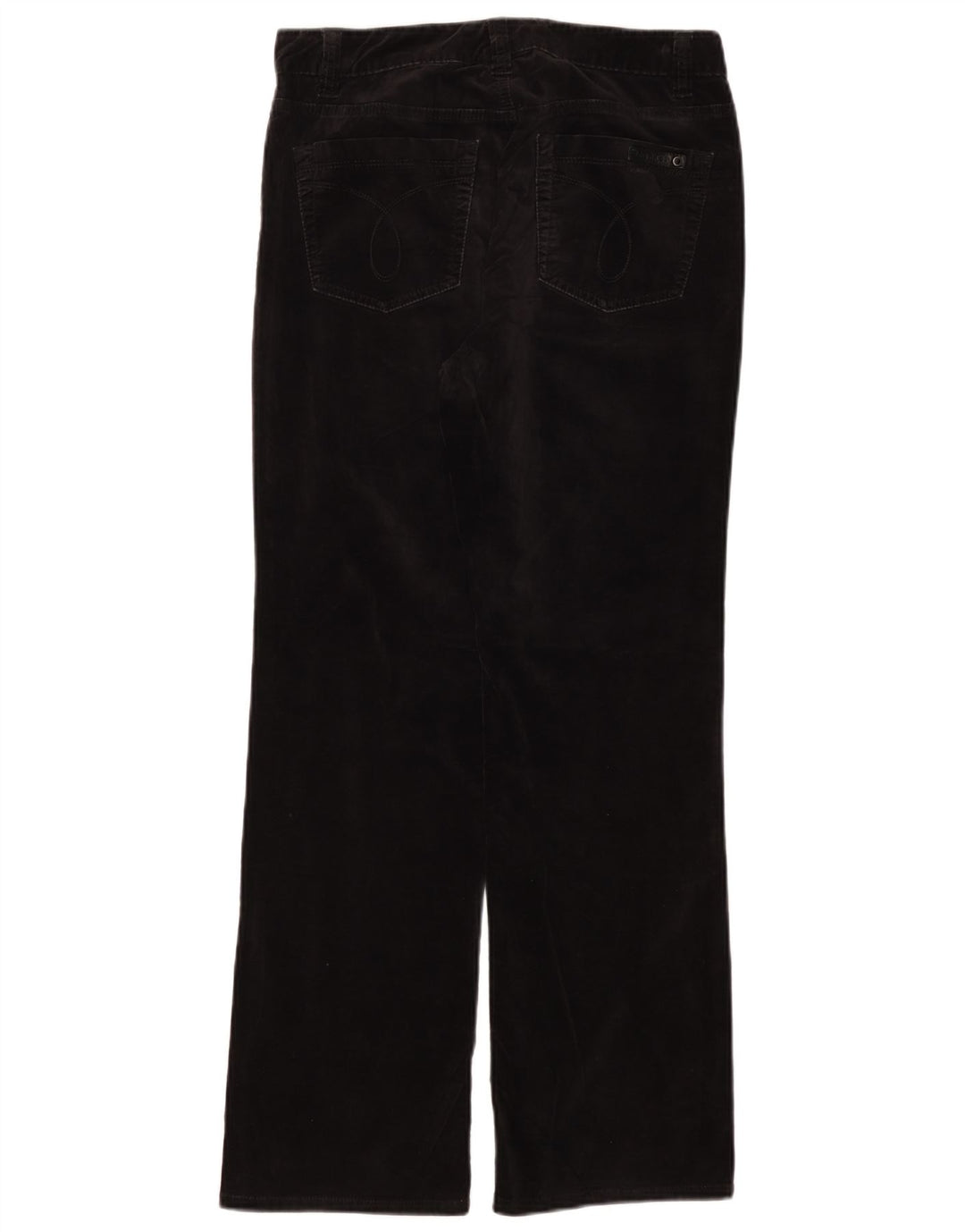 Calvin Klein Pantalones casuales para mujer US 10 Medium W30 L29 Algodón negro