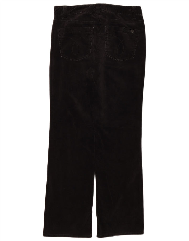 Calvin Klein Pantalones casuales para mujer US 10 Medium W30 L29 Algodón negro