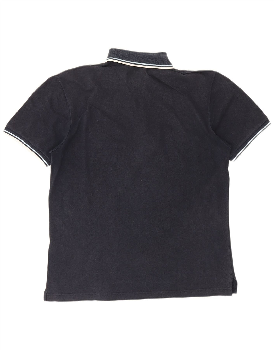 Fred Perry Polo Para Hombre Grande Azul Marino Algodón