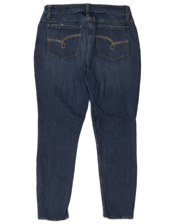 Vaqueros ajustados de talle medio Riders para mujer Lee W30 L26 azul