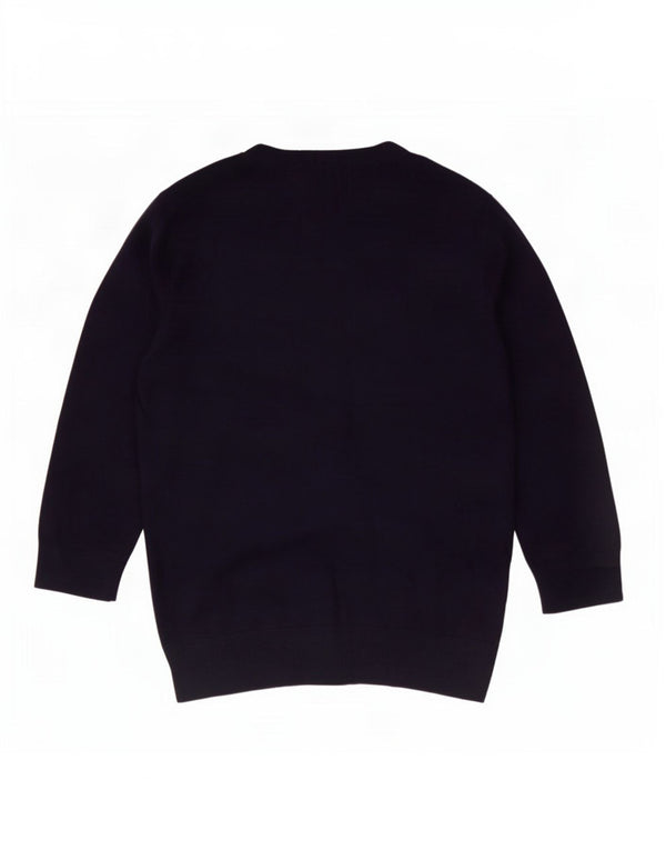 Phase Eight Suéter tipo cárdigan de manga 3/4 para mujer UK 10 Small Azul marino