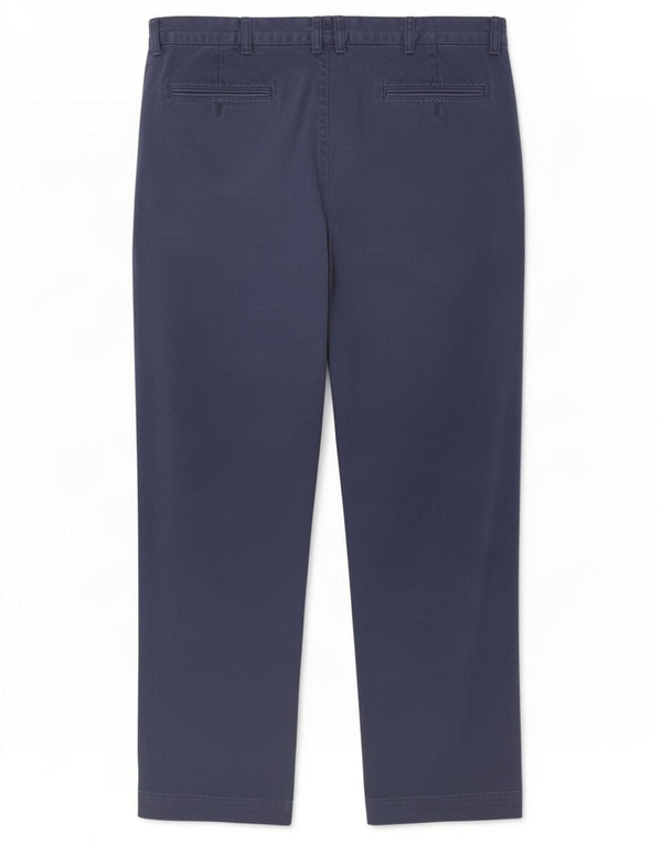 Polo Ralph Lauren Pantalones chinos rectos para hombre W36 L32 Algodón azul marino