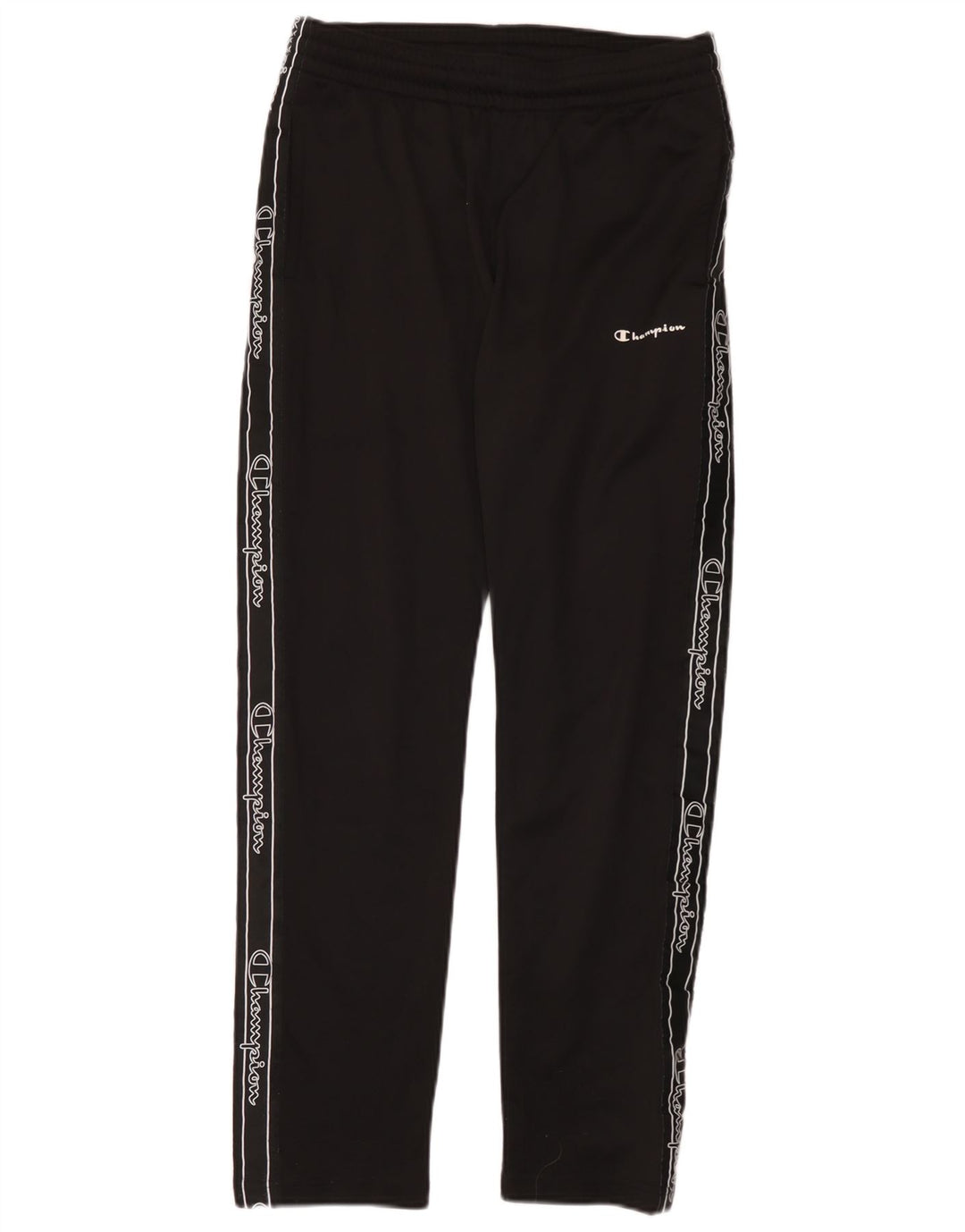 Champion Pantalones De Chándal Gráficos Para Hombre Pequeños Poliéster Negro
