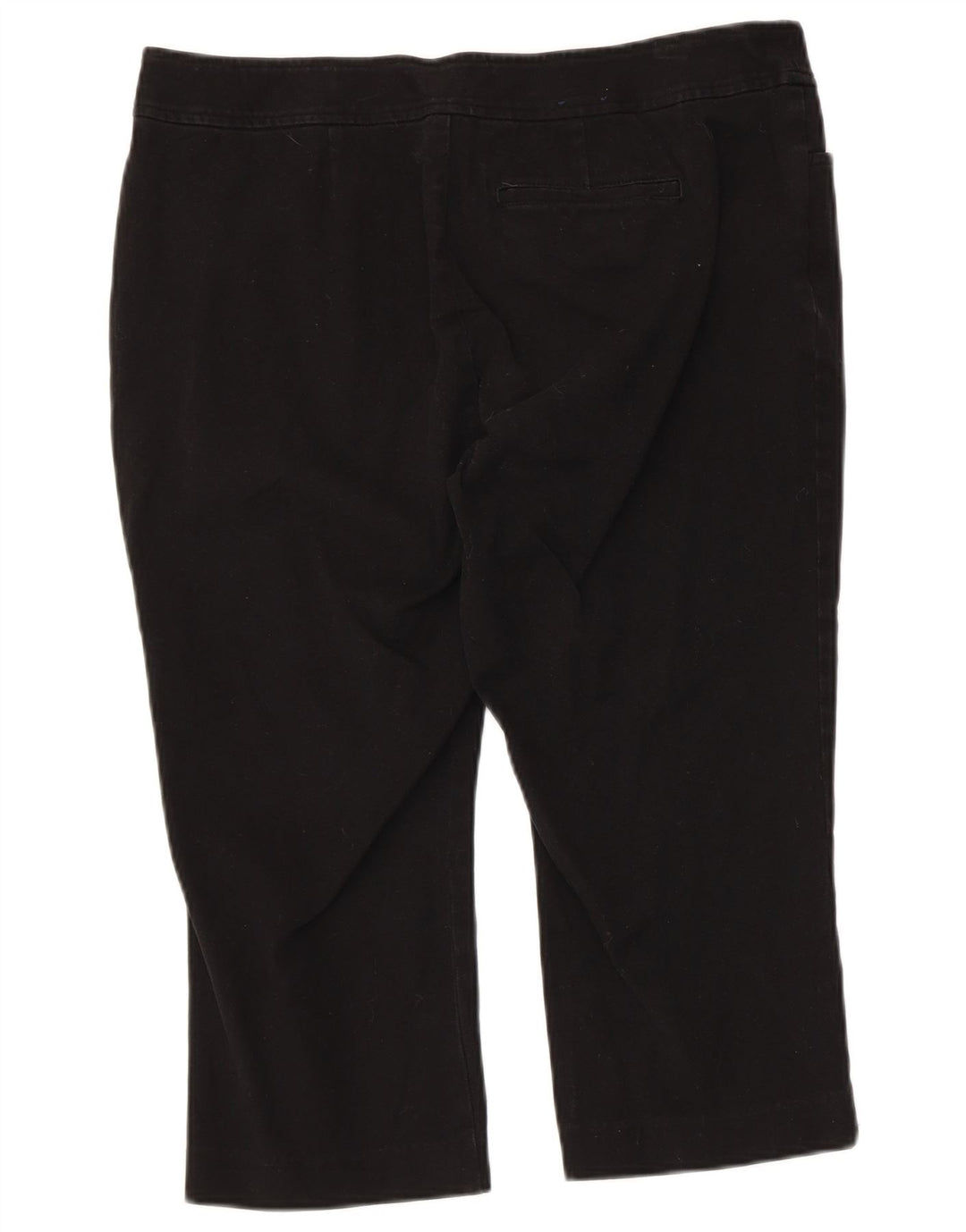 CHAPS Bermudas pequeñas para mujer US 14 XL W34 Algodón negro