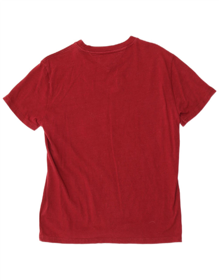 Tommy Hilfiger Camiseta para Hombre Top Small Granate Algodón