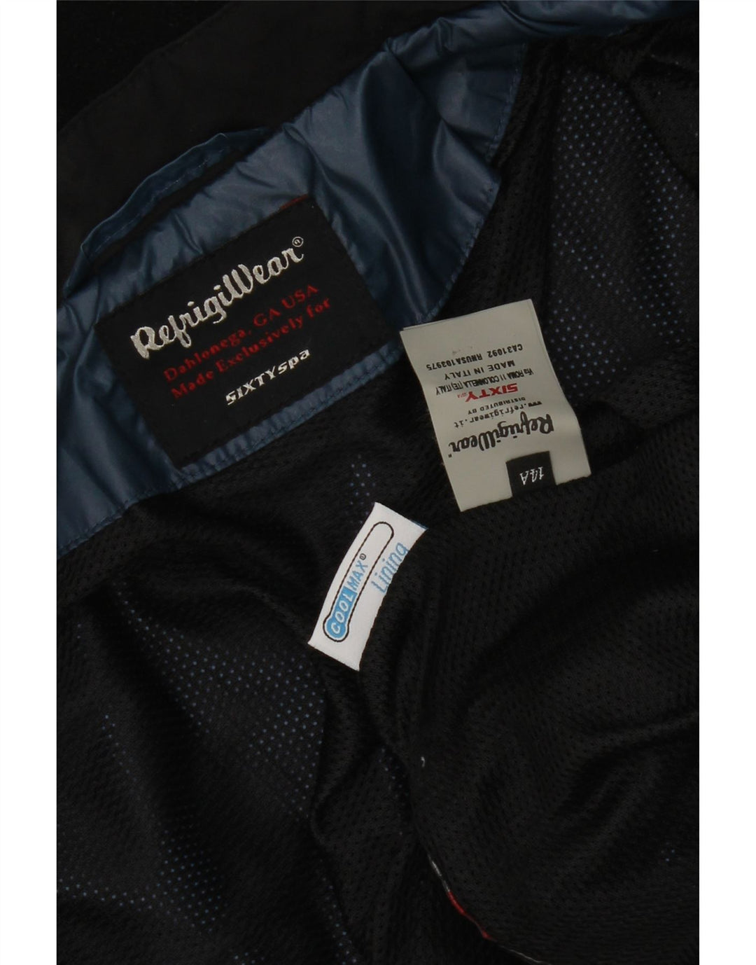 Refrigiwear Cazadora bomber para niño 13-14 años Azul marino Poliéster color block