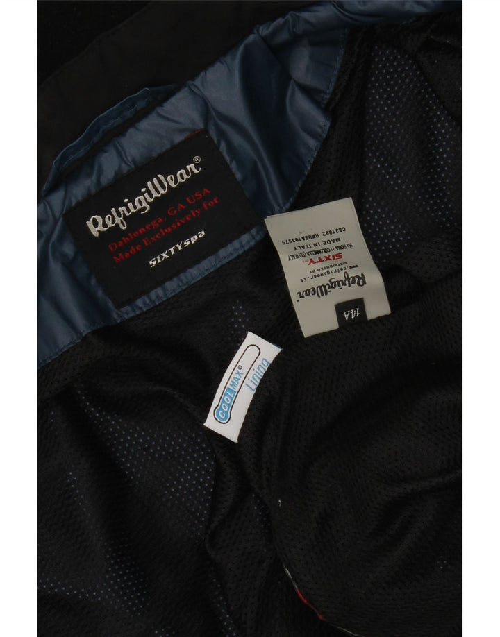 Refrigiwear Cazadora bomber para niño 13-14 años Azul marino Poliéster color block