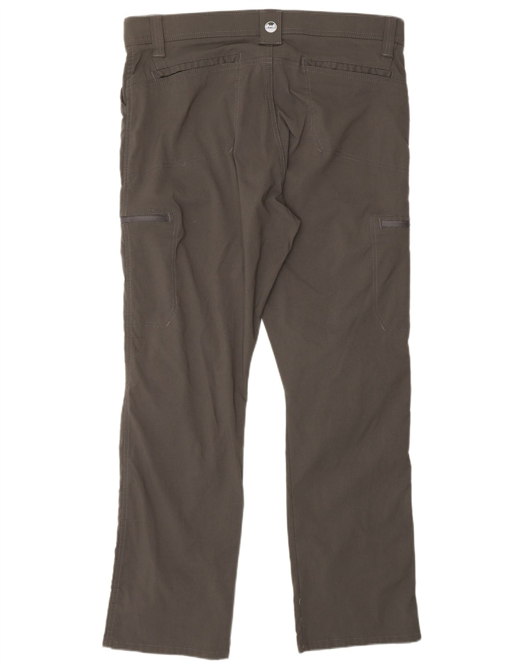 WRANGLER Pantalón cargo recto para hombre W36 L30 Nylon gris