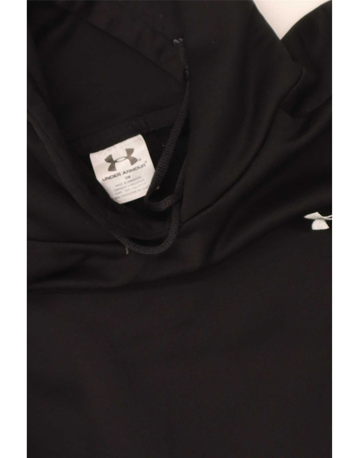 Under Armour Jersey con capucha para mujer UK 10 Small Poliéster negro