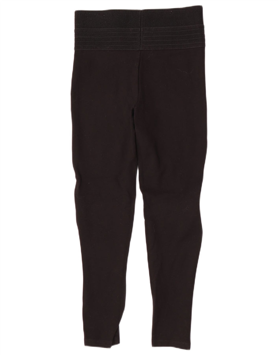 Zara Mujer Leggings Cintura Alta Mediano Negro Poliamida