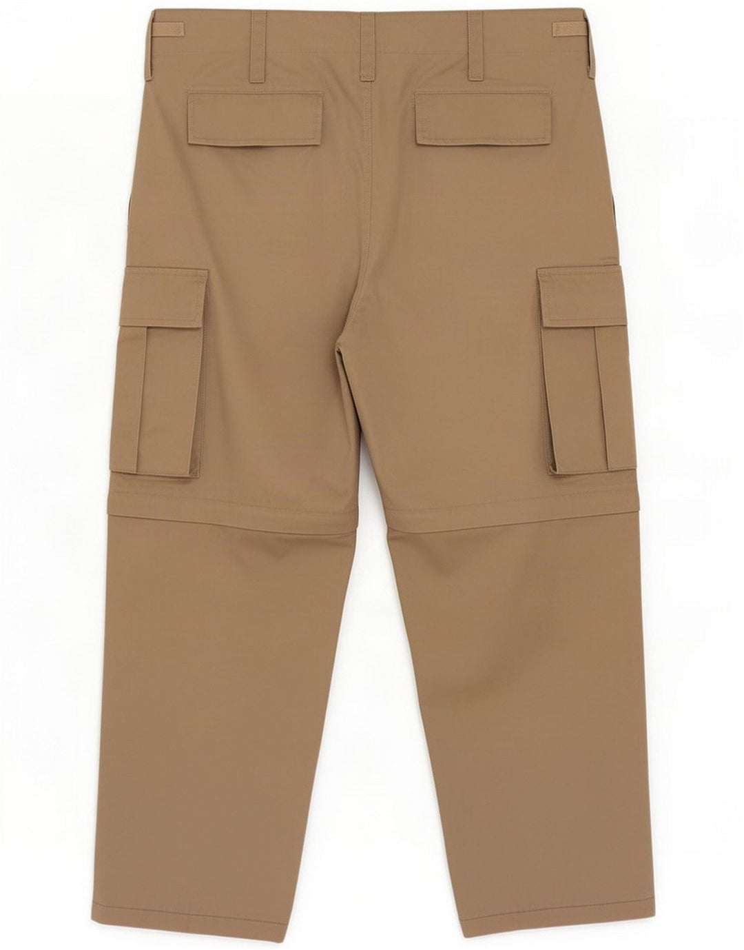 Pantalones cargo rectos vintage para hombre W38 L27 Poliéster beige