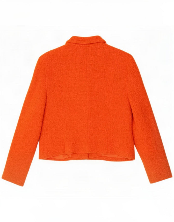 Chaqueta tipo blazer de 5 botones para mujer Kookai EU 42 Grande Lana naranja