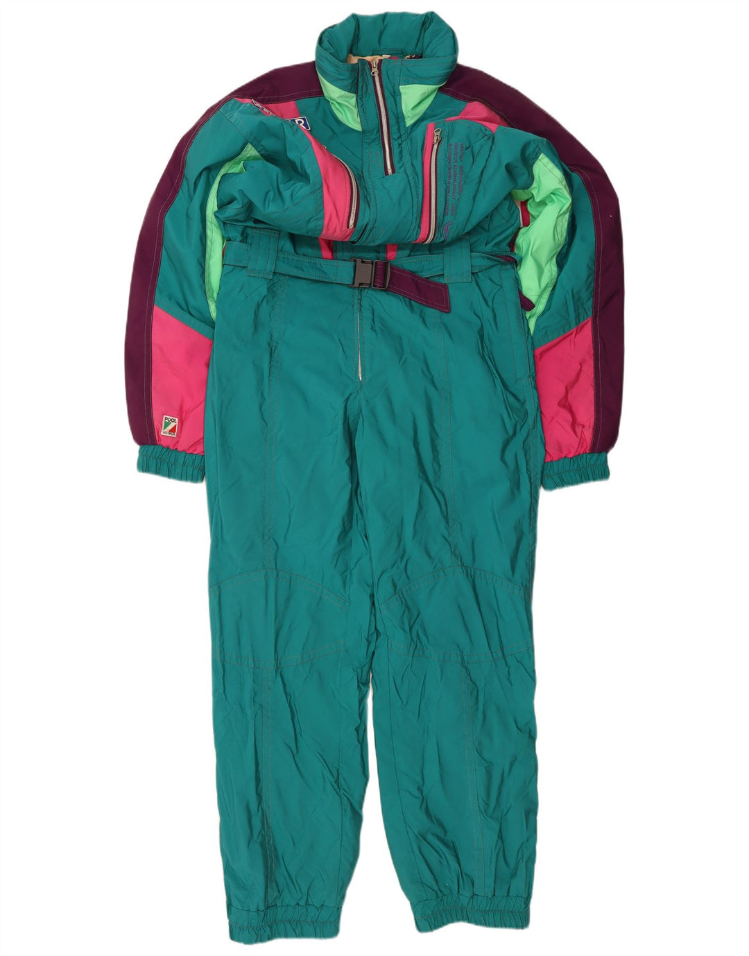COLMAR Mono de esquí para hombre IT 54 Large Green Colourblock Poliamida
