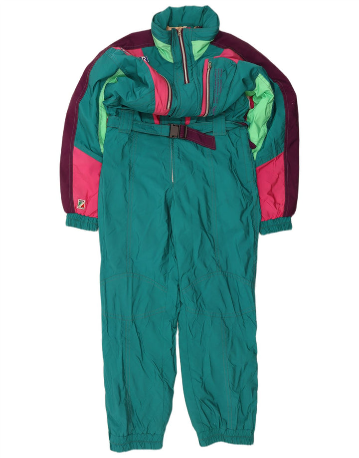 COLMAR Mono de esquí para hombre IT 54 Large Green Colourblock Poliamida