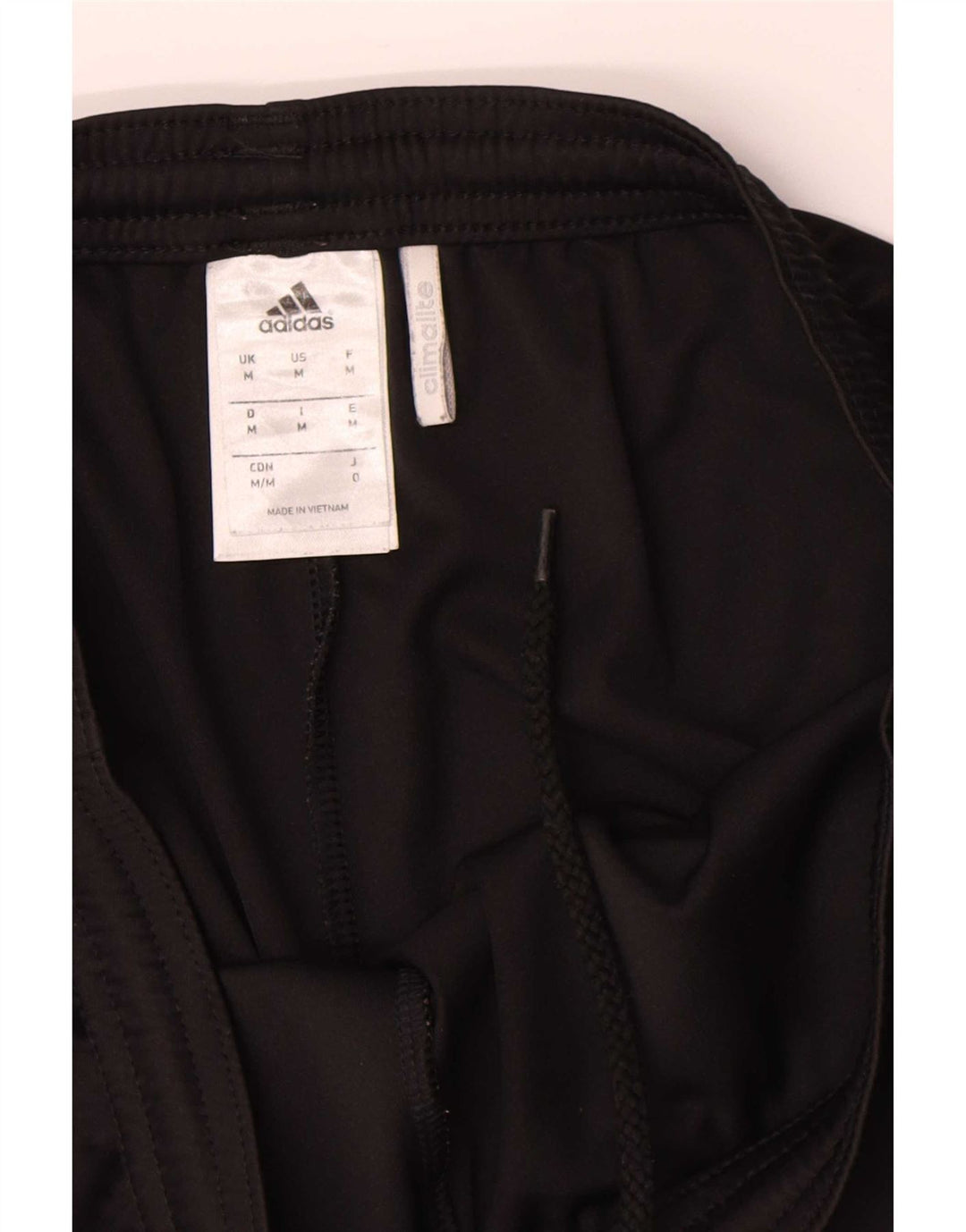 Adidas Mujer Climalite Sport Shorts UK 12 Medio Negro Poliéster