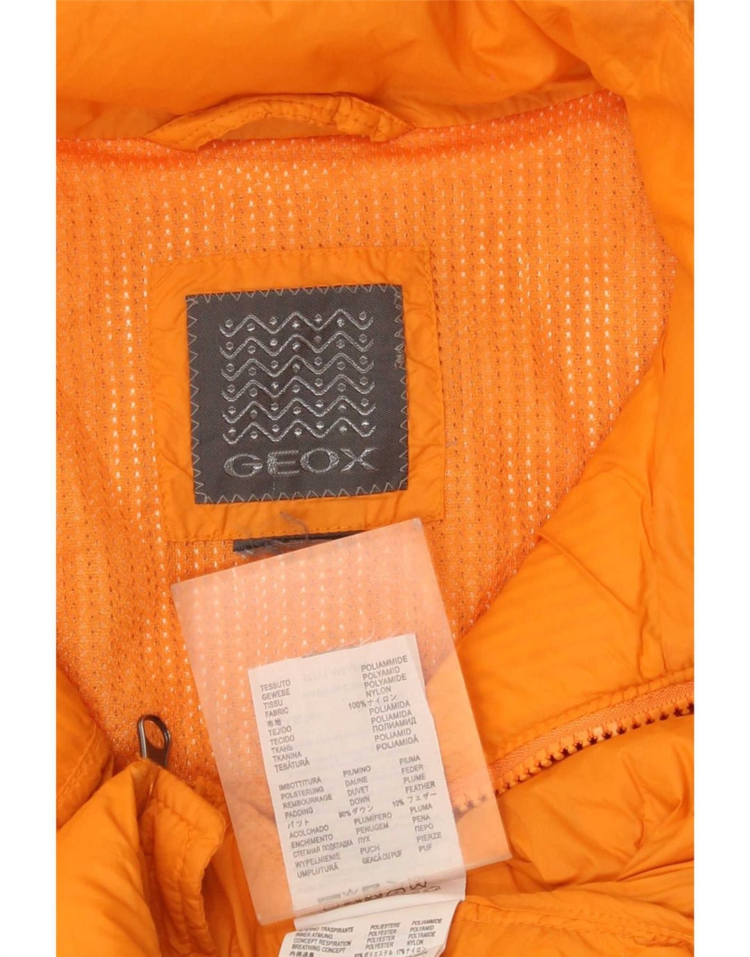 Chaleco acolchado Geox para mujer ES 40 XL Poliamida naranja
