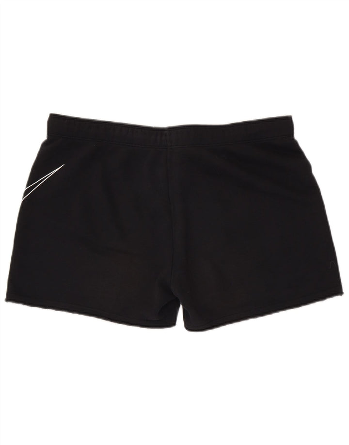 NIKE Shorts deportivos gráficos para hombre Algodón negro mediano