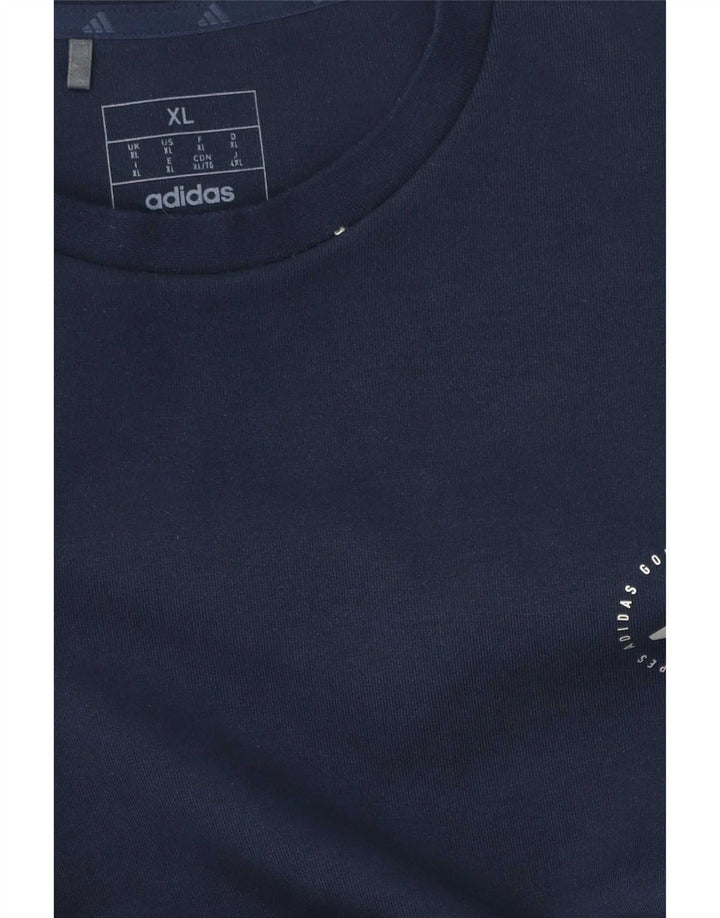 Adidas Hombre Sudadera Jumper XL Azul Marino
