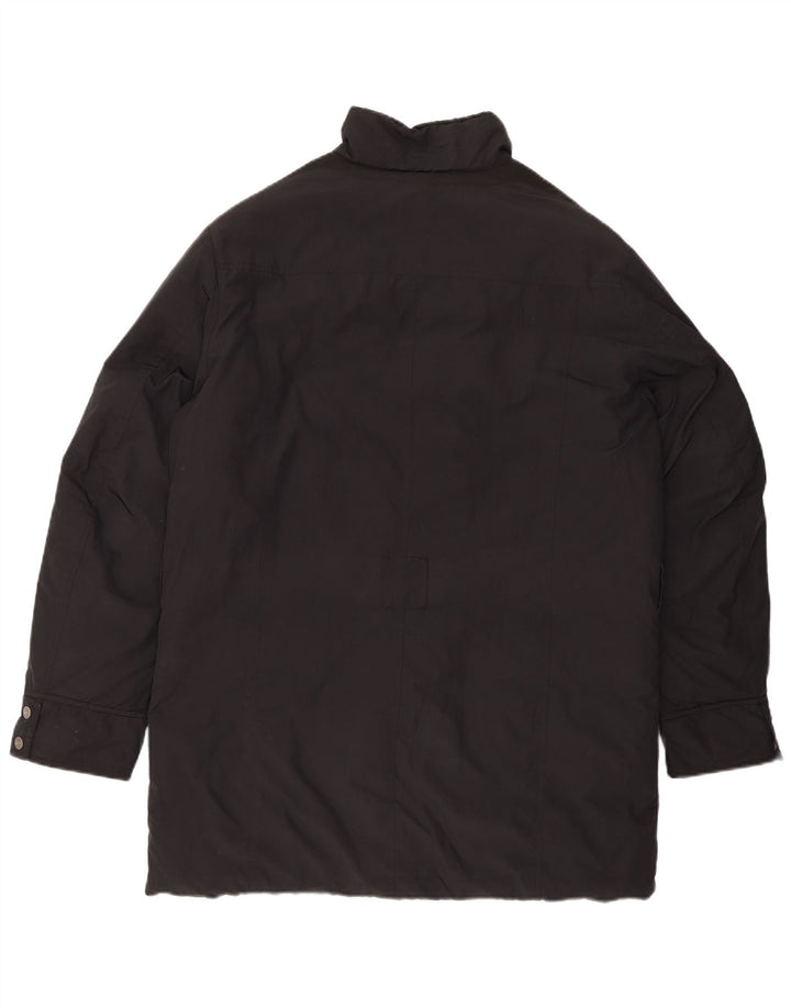 Geox Chaqueta utilitaria para hombre UK 42 XL Poliéster negro