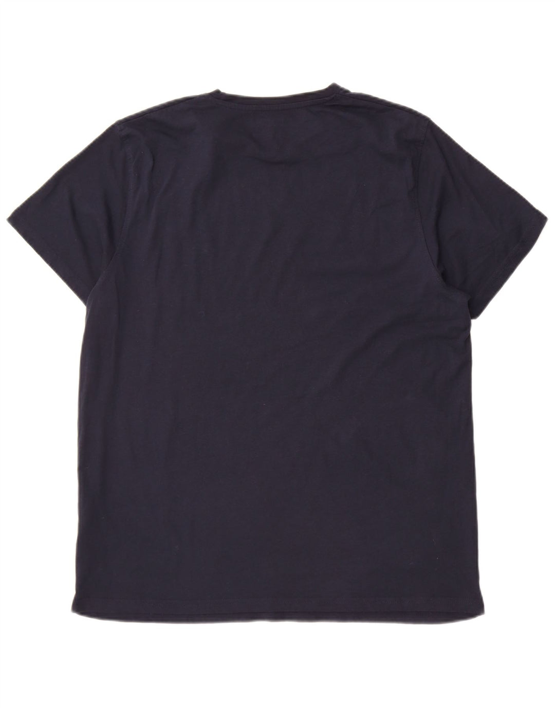 Camiseta estampada para hombre de Mountain Warehouse Top grande de algodón azul marino