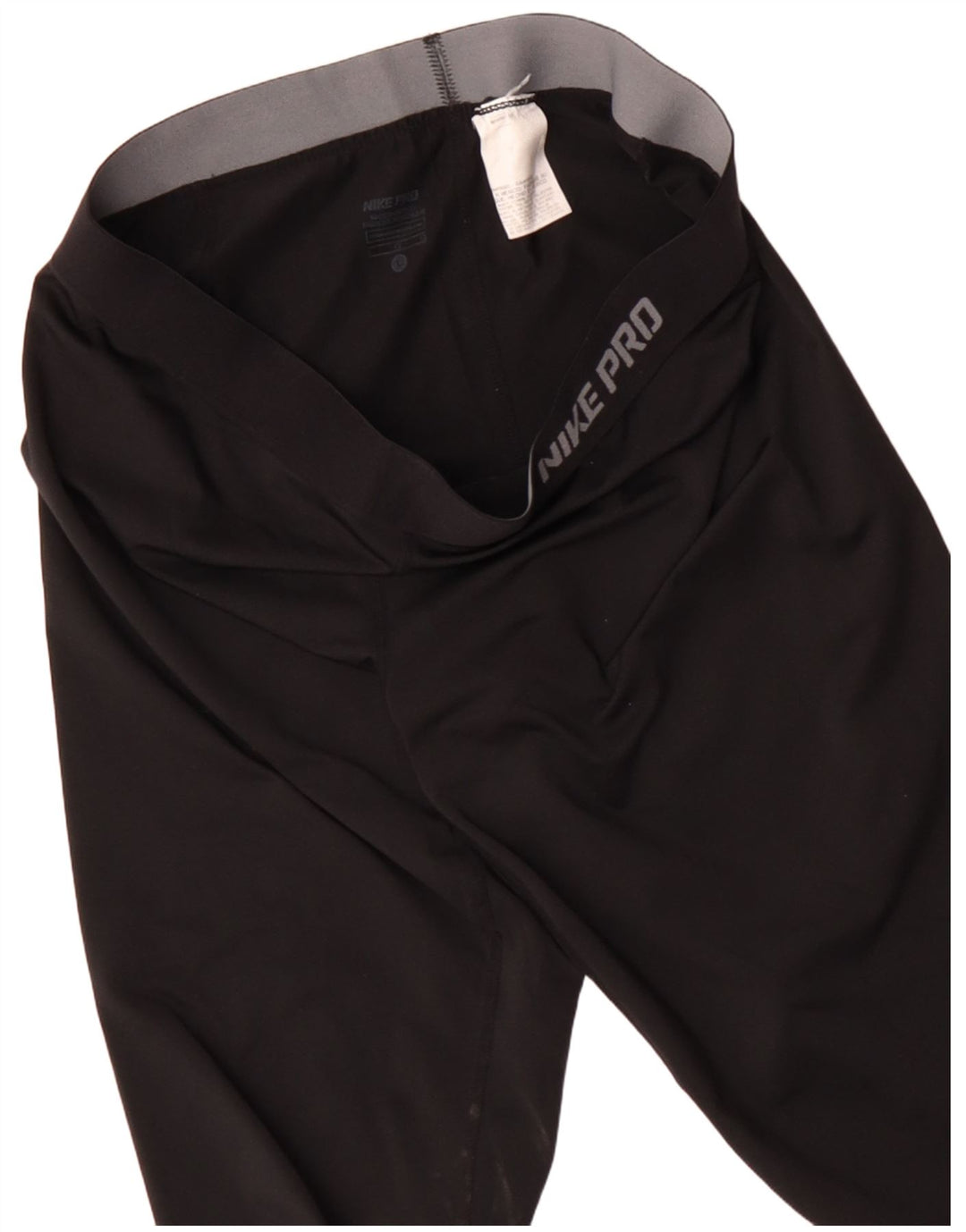 Nike - Leggings capri gráficos para mujer, talla 46, poliéster negro grande