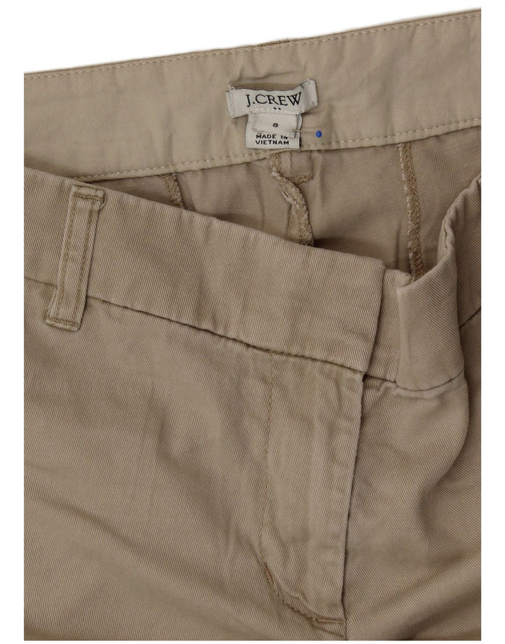 J. Crew Pantalones cortos chinos para mujer US 8 Medium W32 Beige