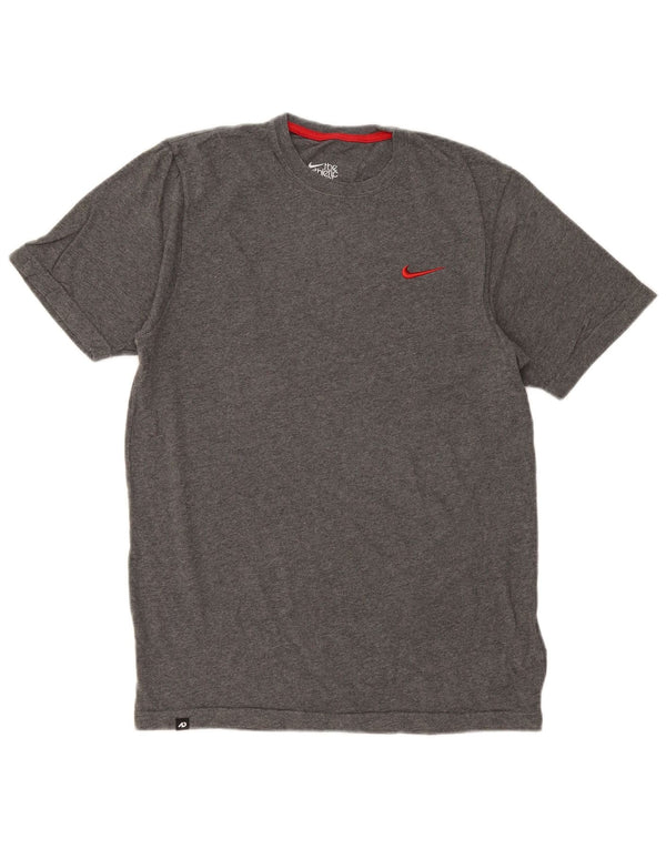 Nike The Athletic Dept. Camiseta de ajuste estándar para hombre, algodón gris medio