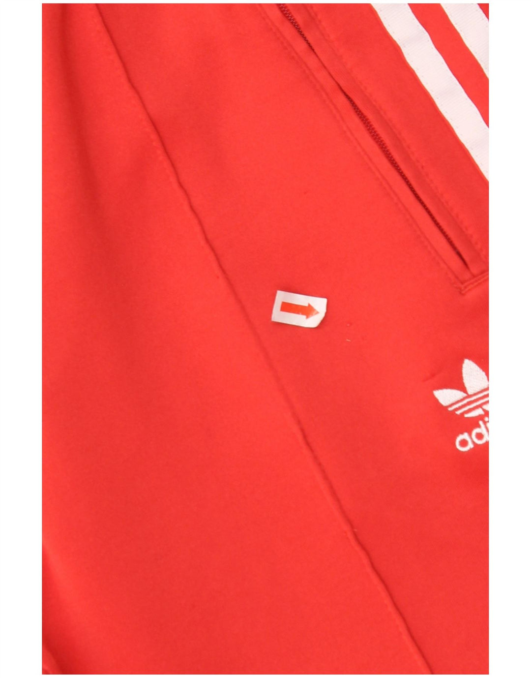 ADIDAS Pantalones de chándal para mujer Reino Unido 8 Pequeño Algodón rojo