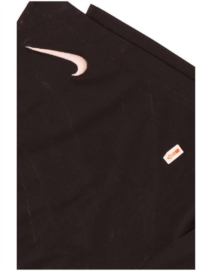 Pantalones cortos deportivos Nike Dri Fit para hombre Poliéster color block negro mediano