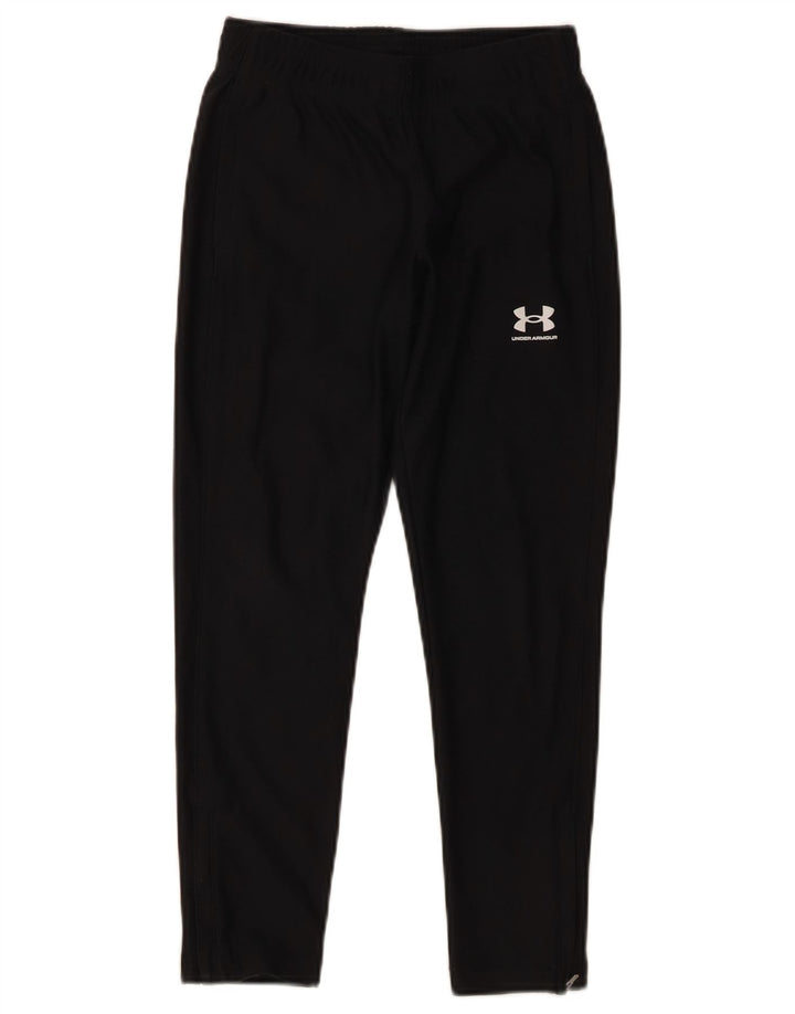 Under Armour Pantalones de chándal para niña 7-8 años Small Negro Poliéster