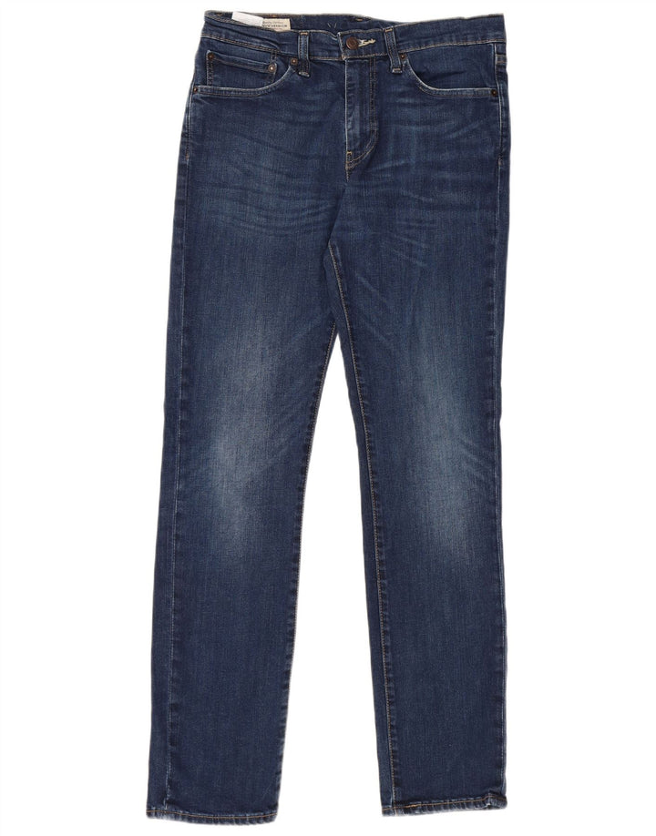 Levi's Hombre 511 Slim Jeans W32 L32 Algodón Azul