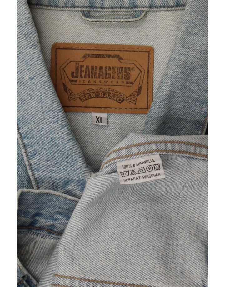 Jeanagers Chaqueta vaquera para hombre UK 42 XL Algodón azul