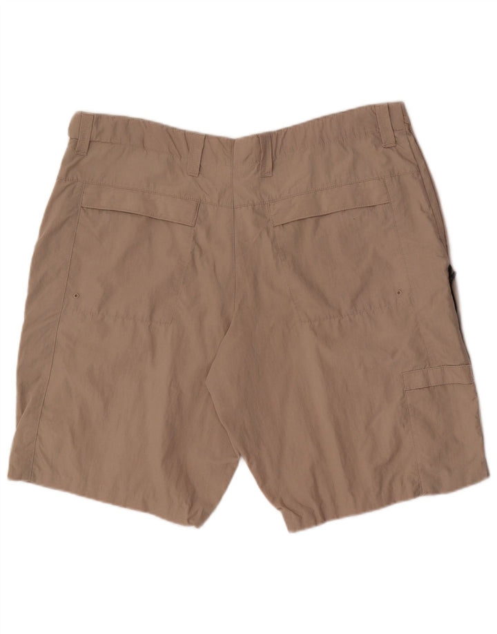 Marks & Spencer Pantalones cortos tipo cargo para hombre W38 XL Algodón beige